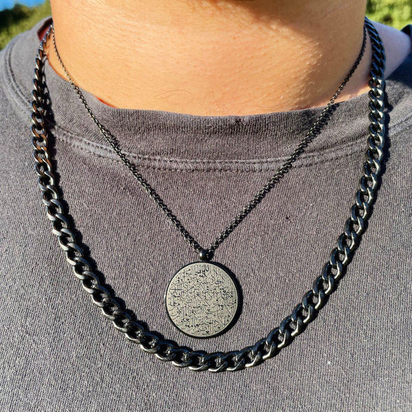 ROUND AYATUL KURSI NECKLACE