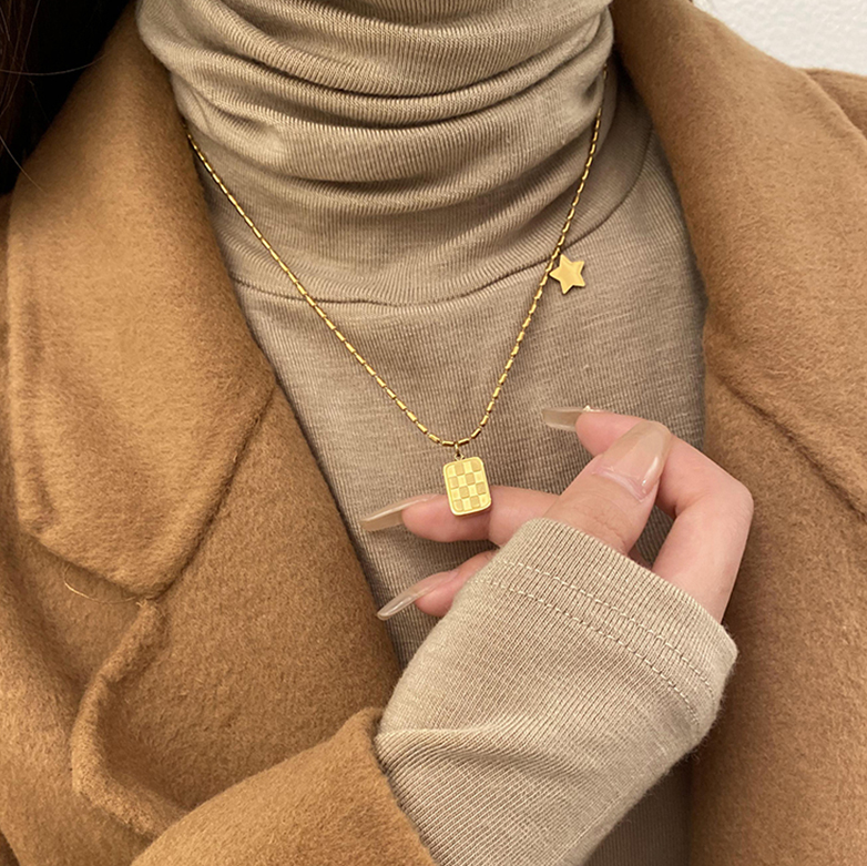 Lumino Buzz Necklace (24K Gold Plated)