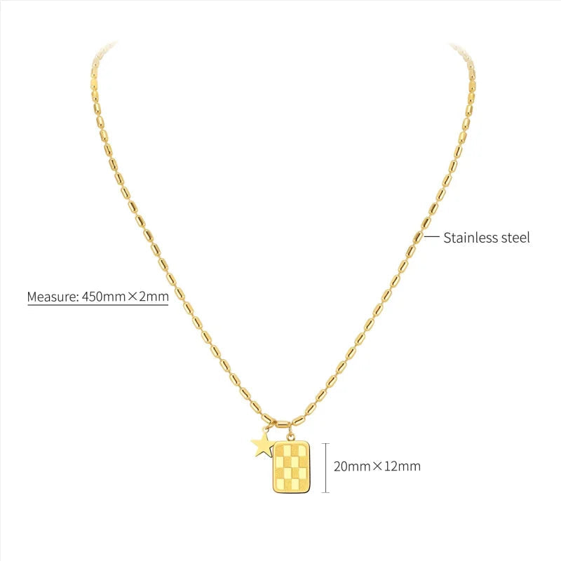 Lumino Buzz Necklace (24K Gold Plated)